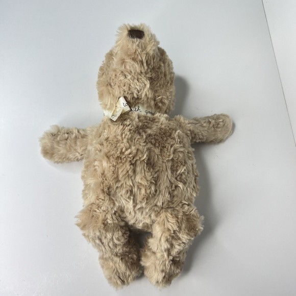 Classic Winnie the Pooh Bear Plush Toy Disney Stitch Feet Ribbon Sunny Day 12" - Picture 3 of 5